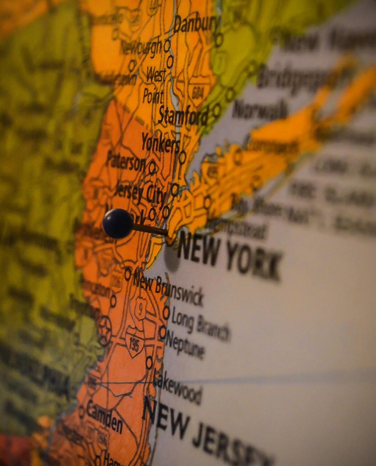 NY state map